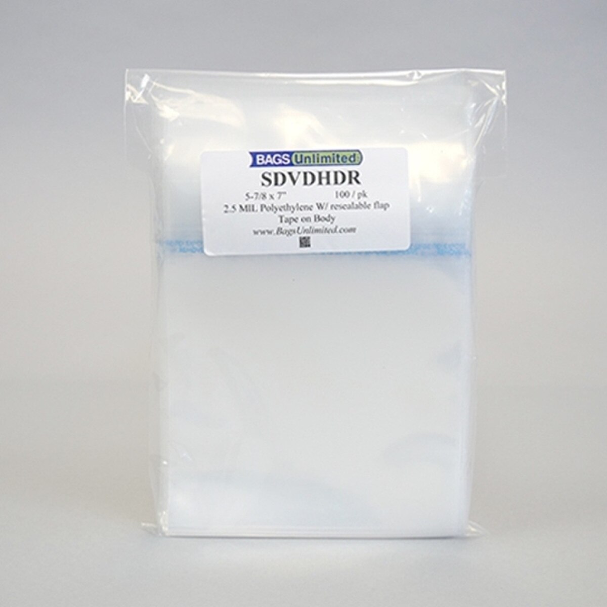 Protective clear polyethylene sleev